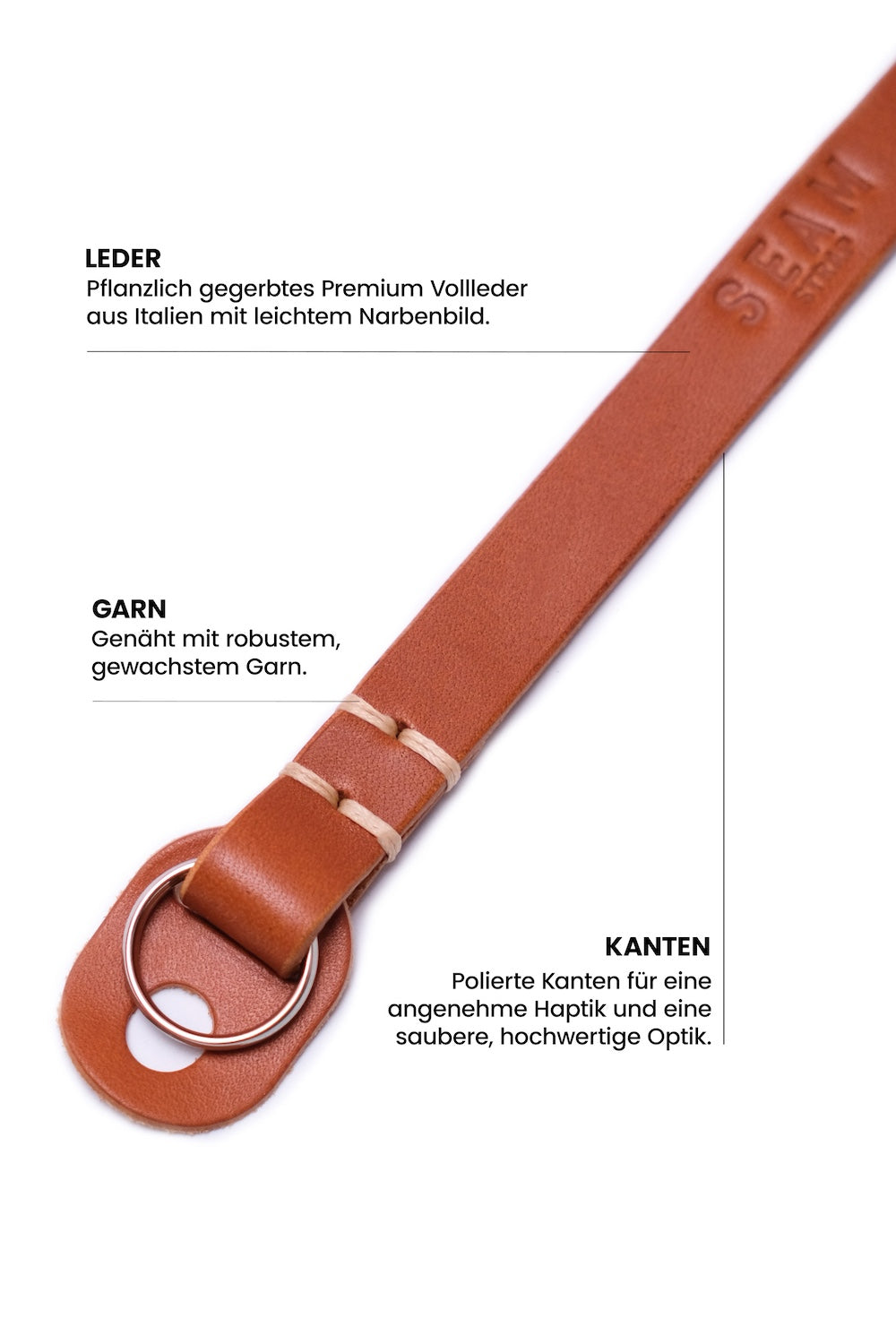 Kameragurt Leder -  Edition CLASSIC